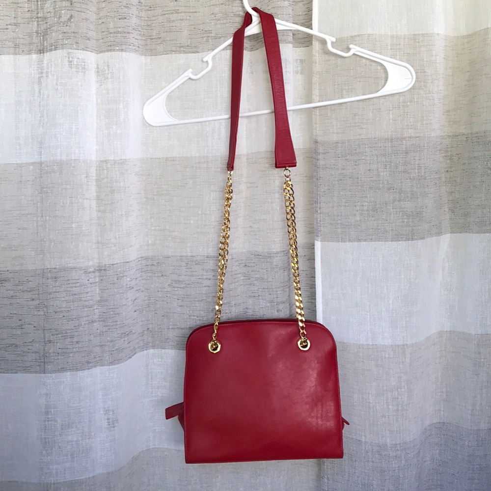 Genuine leather hand made in Italy purse shoulder